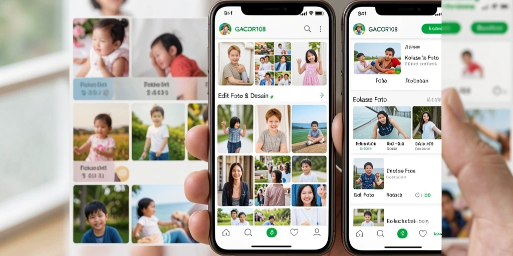 Tampilan antarmuka GACOR108 untuk membuat kolase foto yang menarik.