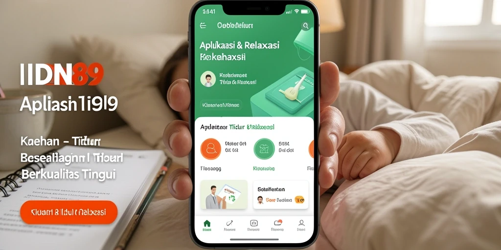Tampilan antarmuka IDN89 yang menenangkan dan user-friendly.