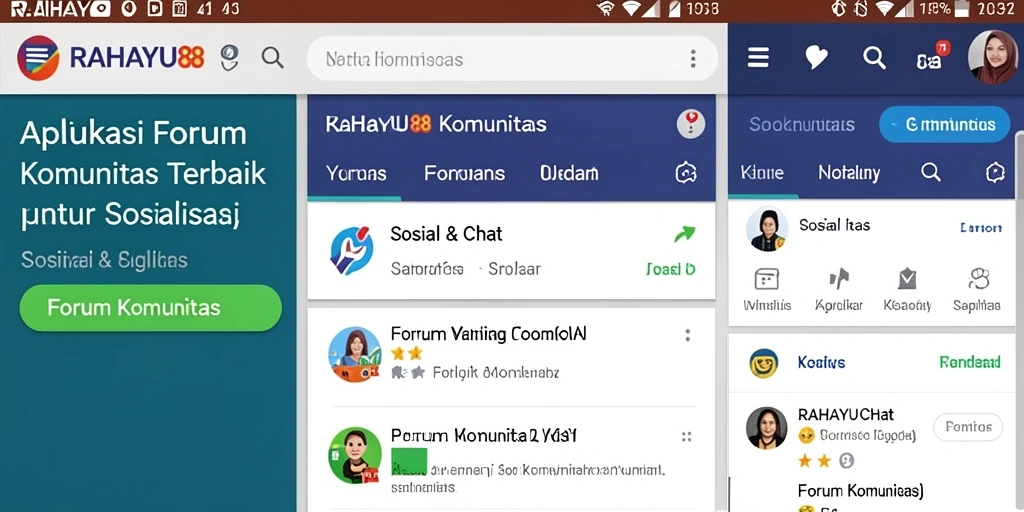 Tampilan antarmuka RAHAYU88 yang modern dan menarik.